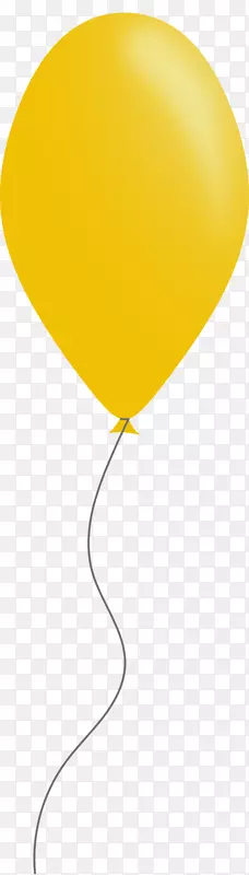 黄色气球角字体-黄色气球夹角部件