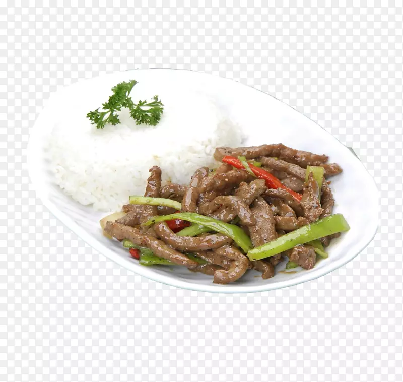蒙古牛肉牛柳炒米椒牛排米饼黑胡椒牛肉米饭