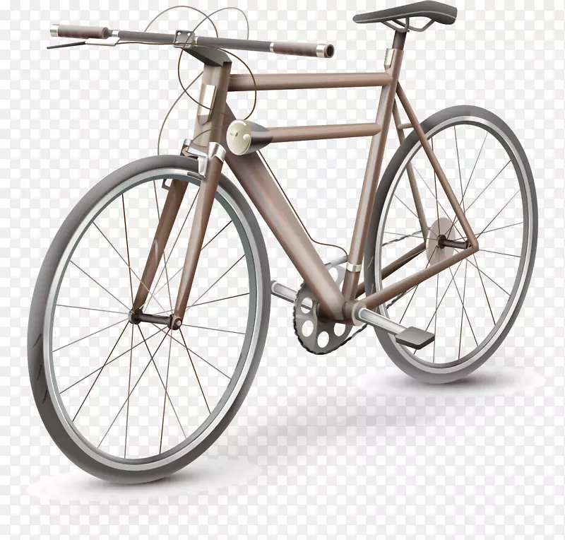 自行车车轮自行车车把路自行车混合自行车-自行车海报PNG元素
