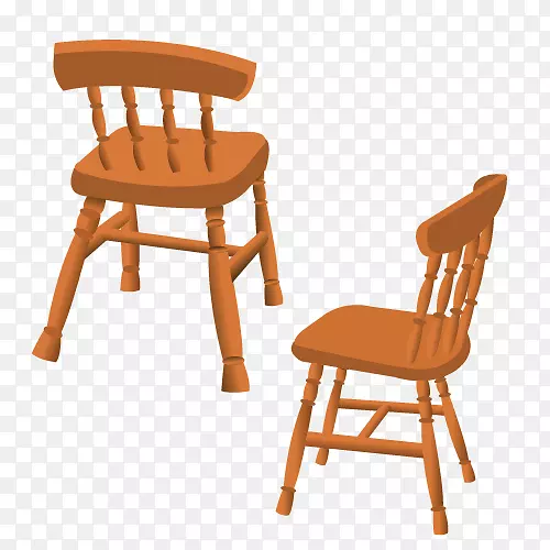桌椅，客厅椅，剪贴画椅