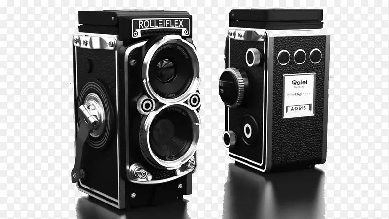 照相胶片Rolleiflex双镜头反射式照相机-老式照相机