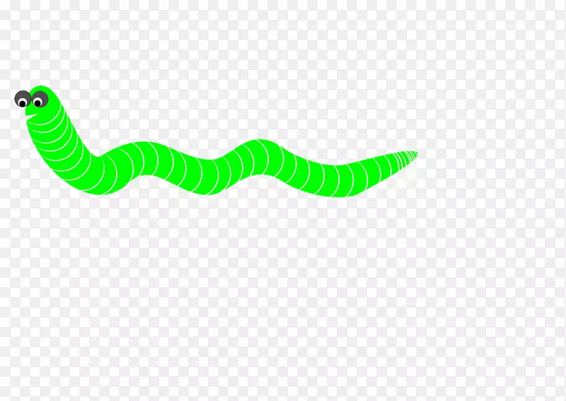 蠕虫免费内容剪辑艺术-摆动蠕虫剪贴画部件