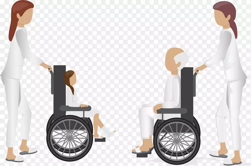 平面设计.轮椅PNG元件