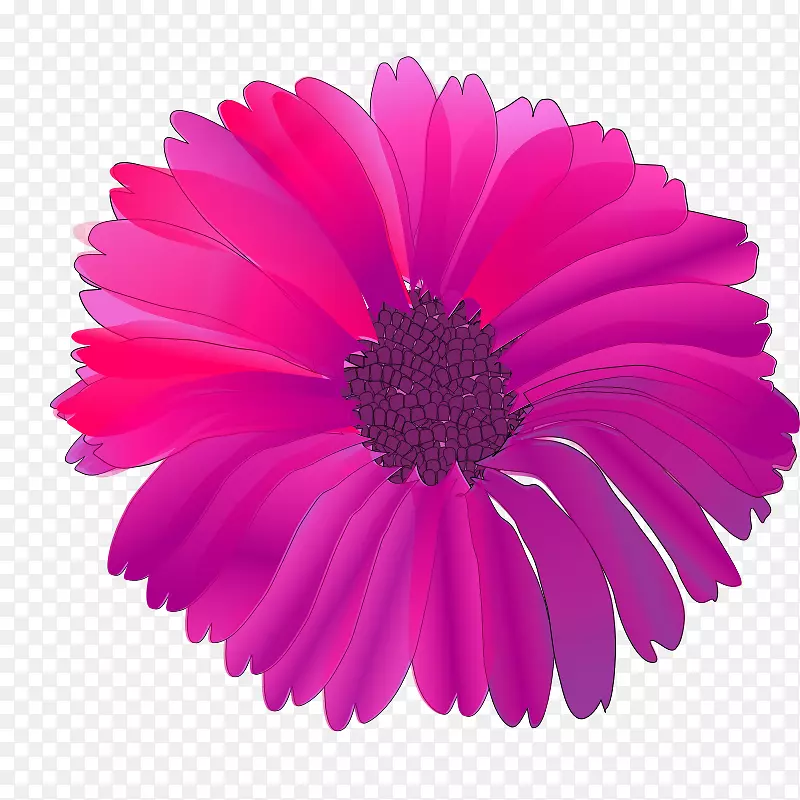 粉红花紫色剪贴画-粉红色花朵图片