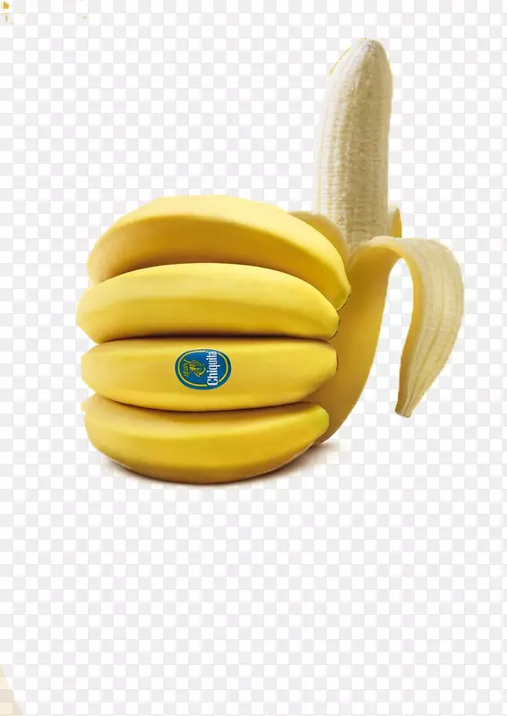 香蕉手指拇指-香蕉