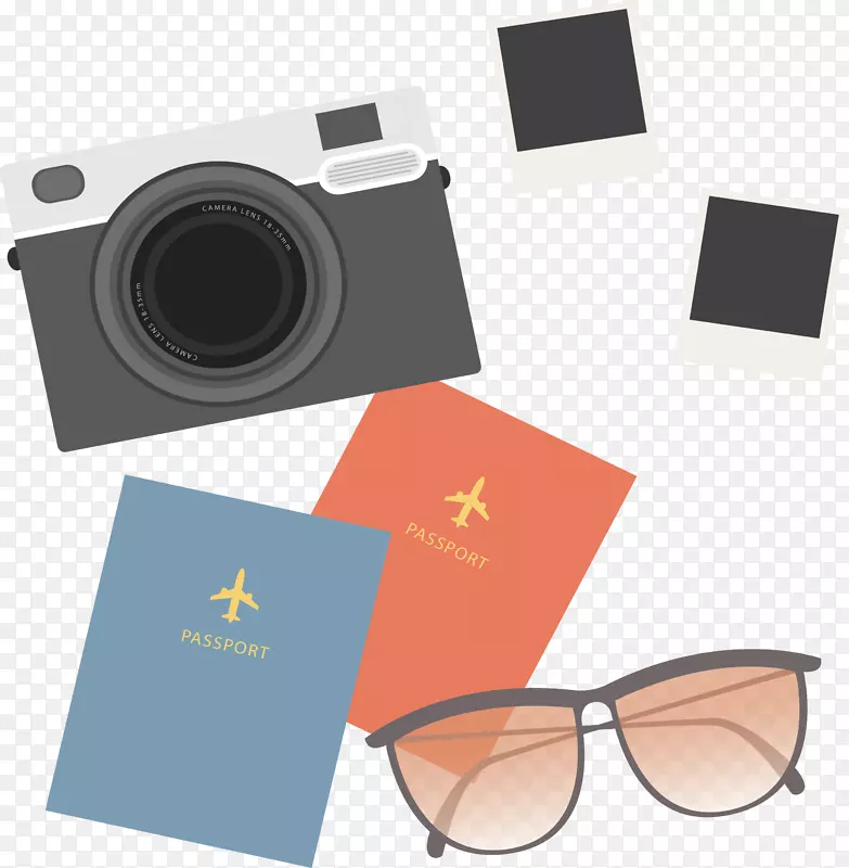 照相机-旅游护照摄影机