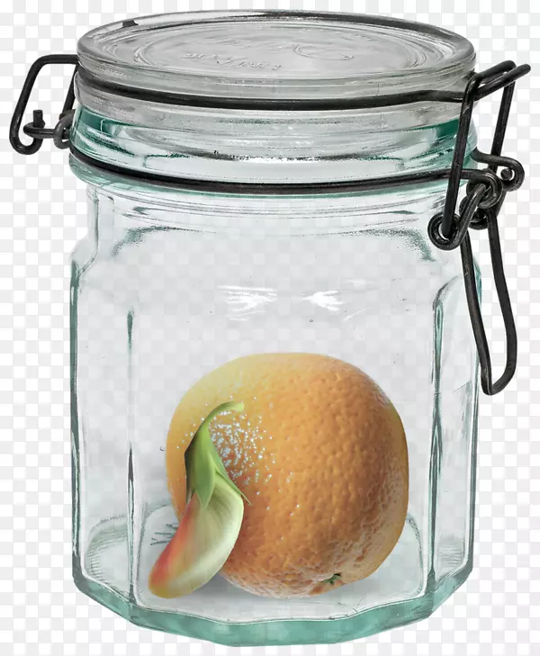 果酱罐玻璃灭菌罐橙色罐