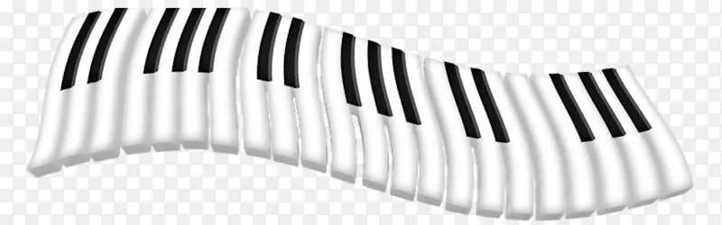 钢琴音乐键盘黑白钢琴键