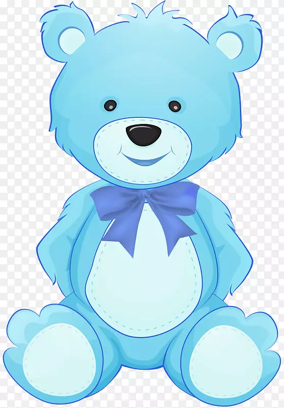 婴儿儿科-蓝熊