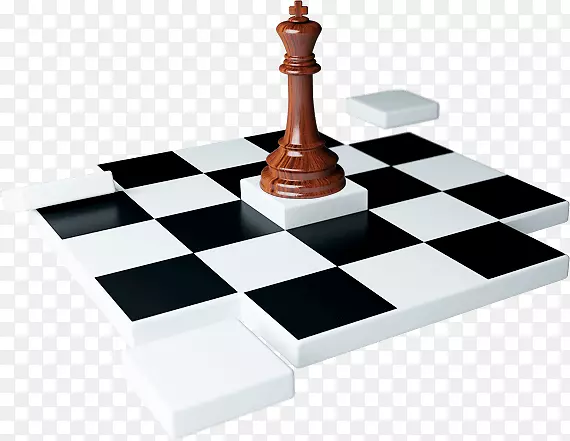 乙烯基复合瓷砖地板车库-国际象棋
