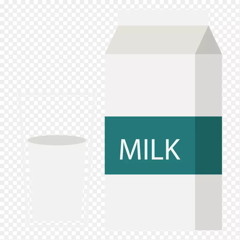 牛奶玻璃白色牛奶盒
