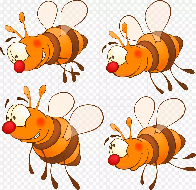 蜜蜂卡通大黄蜂卡通蜜蜂