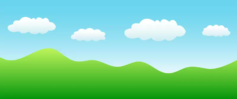 绿色草原天空生态区壁纸-蓝天悬崖峭壁