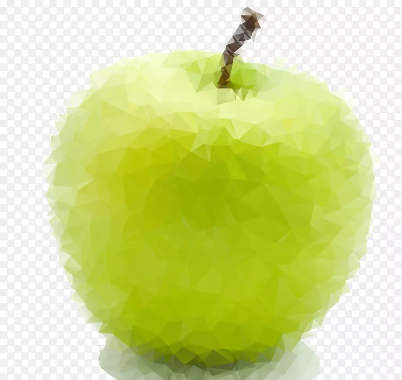 绿色苹果-创意苹果