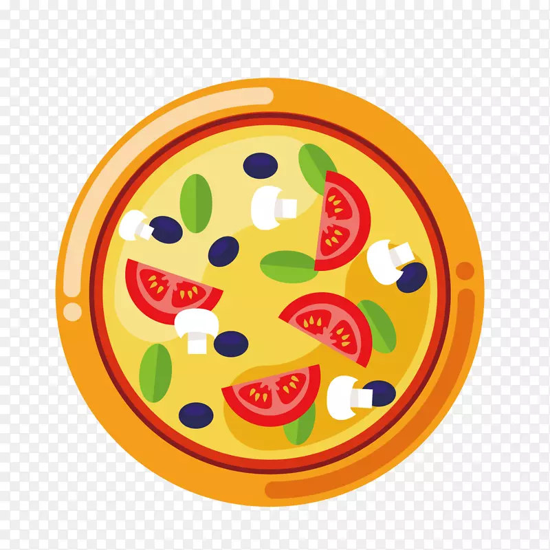 意大利料理比萨饼.披萨载体