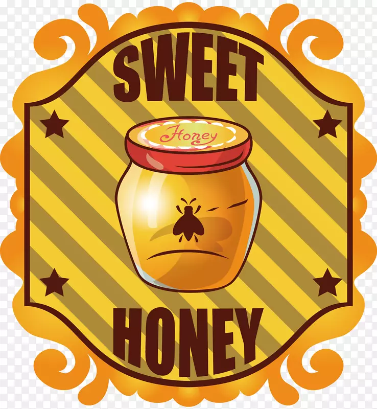 蜜蜂标签蜂蜜标签.蜂蜜载体