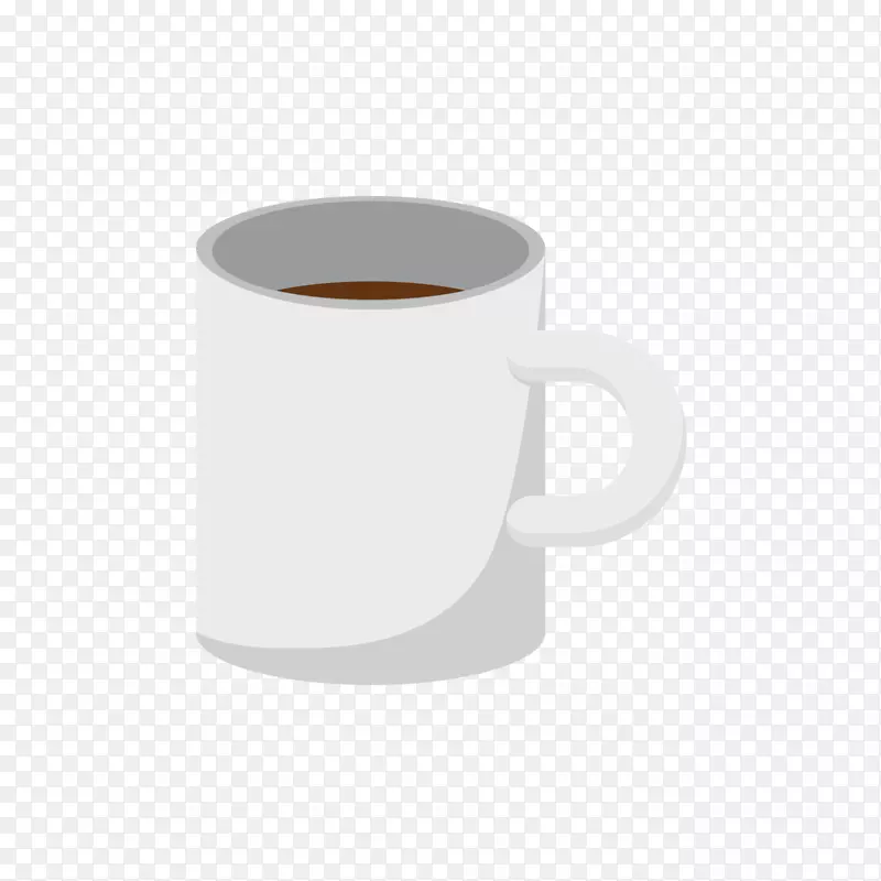 咖啡杯咖啡厅-灰色杯
