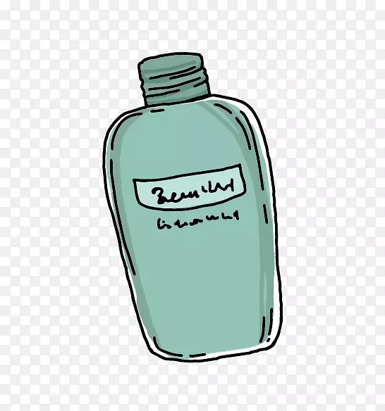 瓶香水剪贴画-瓶