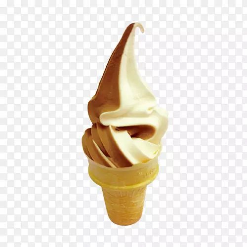 冰淇淋圆锥冰淇淋牛奶巧克力蛋糕冰淇淋