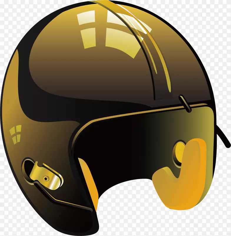 足球头盔摩托车头盔自行车头盔滑雪头盔PNG材料