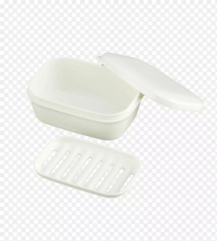 肥皂盘盖盒塑料-用盖子打开白色肥皂盘
