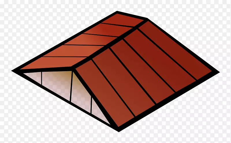 屋顶瓦屋剪贴画.屋顶轮廓
