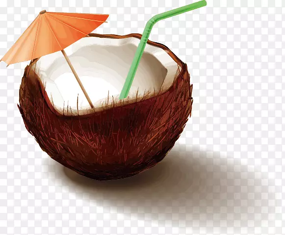 椰汁椰子水椰奶-椰子