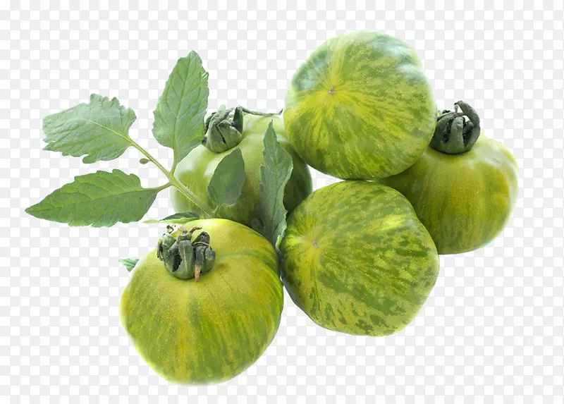 绿色斑马黑皮樱桃番茄传家宝番茄砧木摄影.生番茄