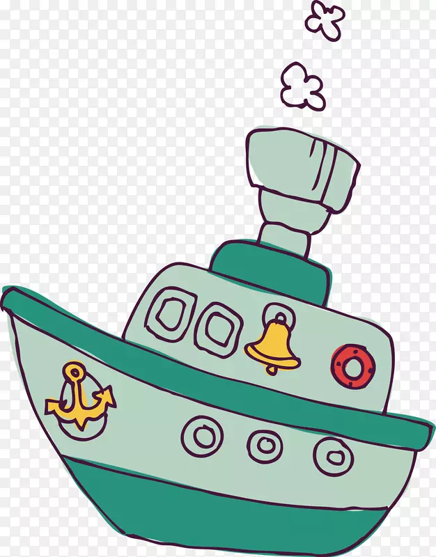 船艇填充玩具剪贴画.船舶
