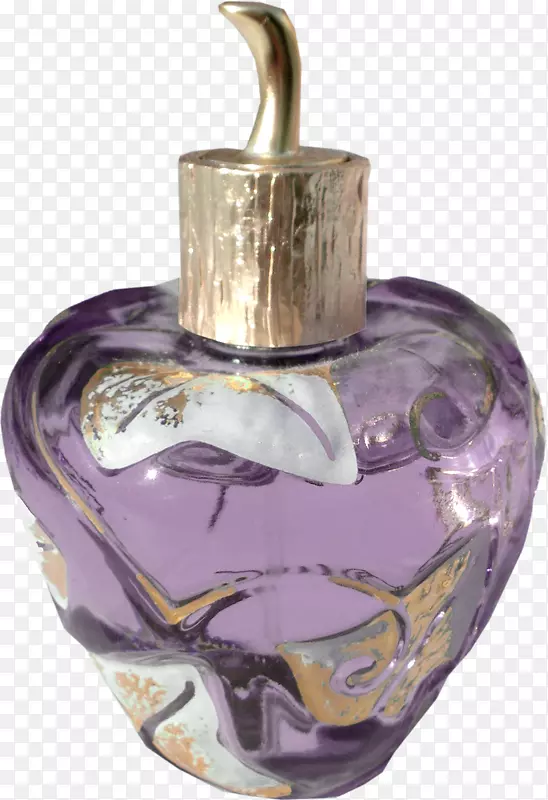 香水紫色可可化妆-紫色香水瓶