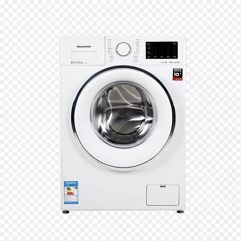 洗衣机，烘干机，家用电器，Skyworth洗衣机-Skyworth dd频率滚筒洗衣机