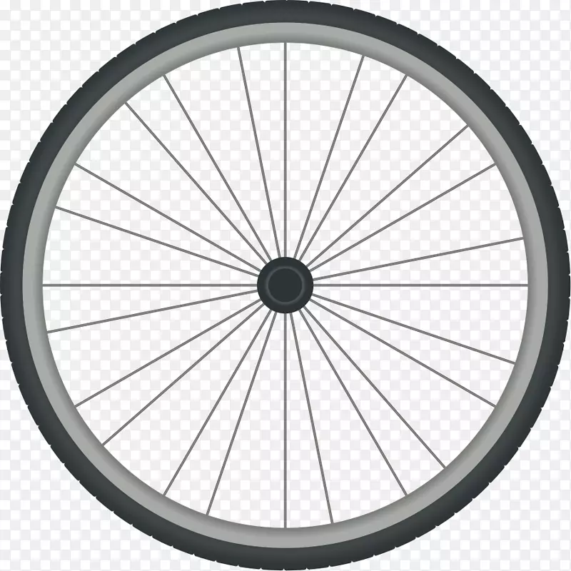 汽车自行车车轮剪贴画-大多数剪贴件