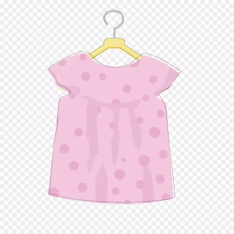 洋装下载-婴儿粉红色连衣裙