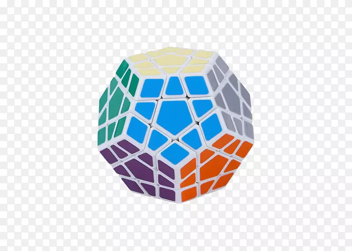 魔方巨型组合拼图-加德纳立方体形状白色立体