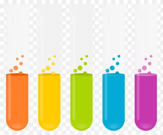 试管科学实验室实验剪辑艺术实验剪贴画