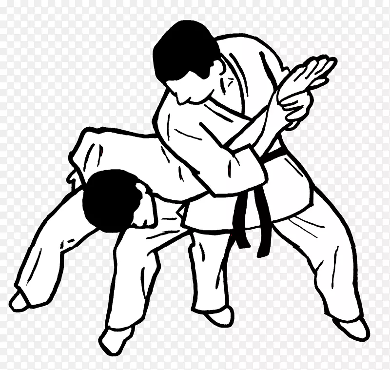 巴西Ju-jitsu jujutsu自卫Taebaek trixe2nguo跆拳道剪贴画-bjj剪贴画