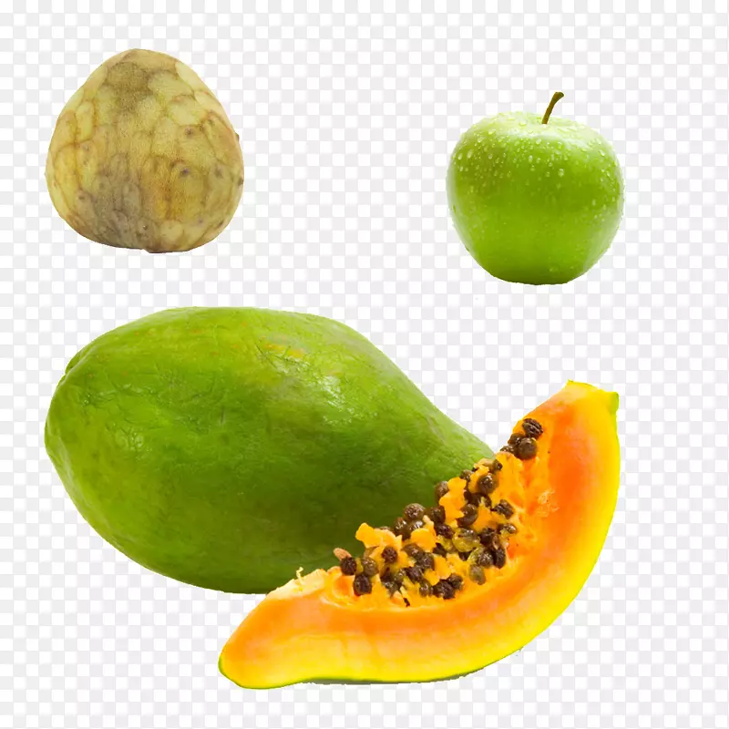 护肤木瓜食品去角质.木瓜物理图