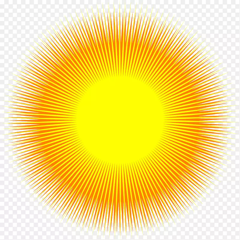 符号剪辑艺术-太阳标志图像