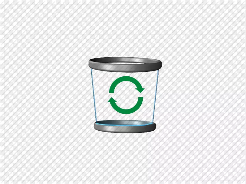 回收符号废物剪辑艺术-回收图标