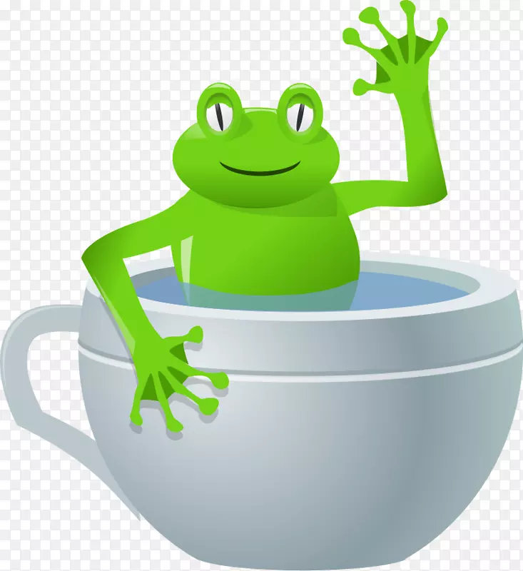 青蛙免费内容剪贴画-茶蛙剪贴画