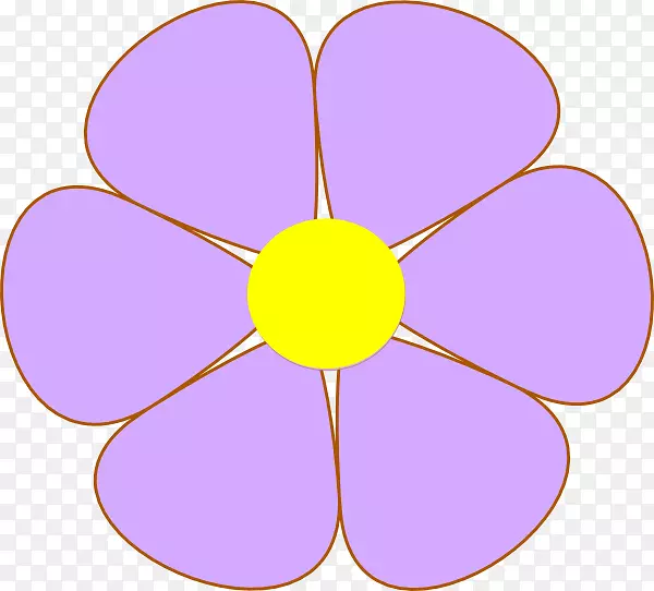 紫花免费内容剪贴画-阿黛拉剪贴画