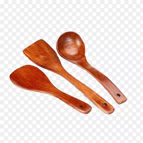 木制勺子-三片铲子勺