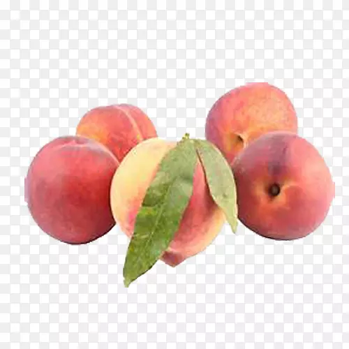 桃子图像文件格式剪贴画-美味的明亮桃子