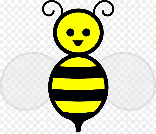 蜜蜂蜂巢剪贴画-免费的蜜蜂图片