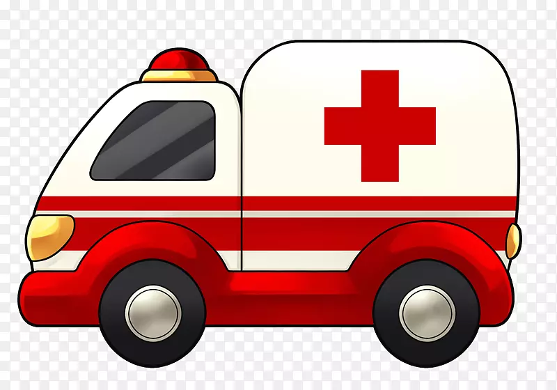 惠灵顿免费救护车卡通免费内容剪辑艺术-救护车剪贴画