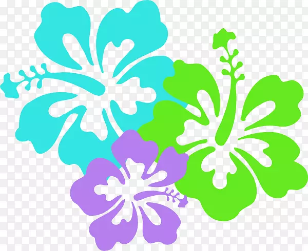 夏威夷芙蓉插花艺术-木槿花设计