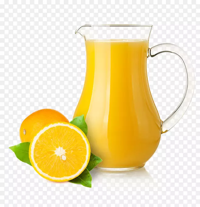 果汁奶昔混合保健饮料橙汁