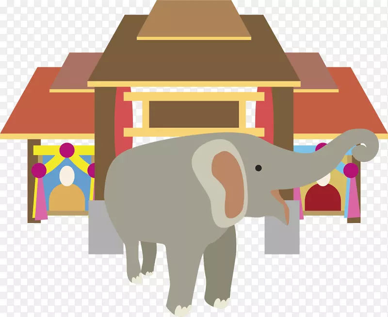 印度象图-泰国象