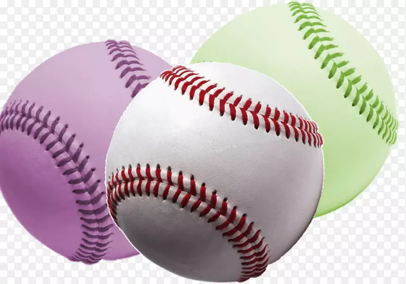 棒球运动-彩色棒球创意