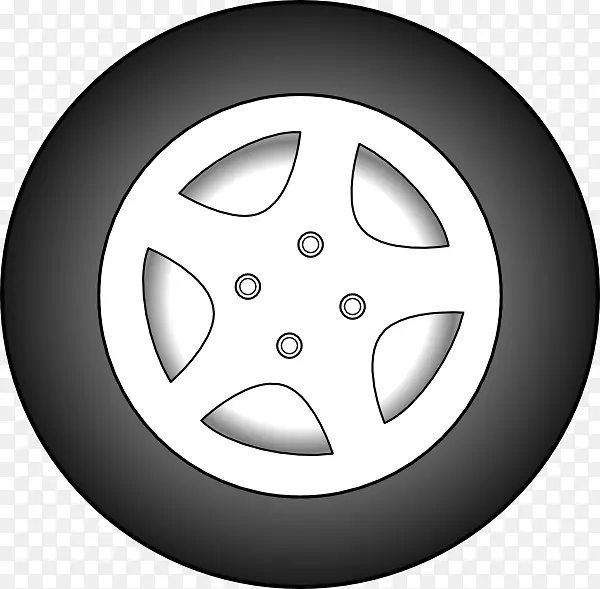 汽车车轮定位轮辋夹艺术轮胎剪贴件